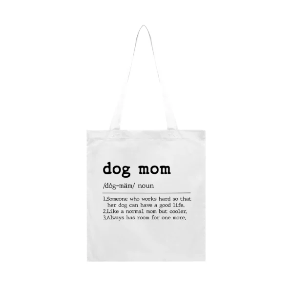 Tote Bag Dog Mom