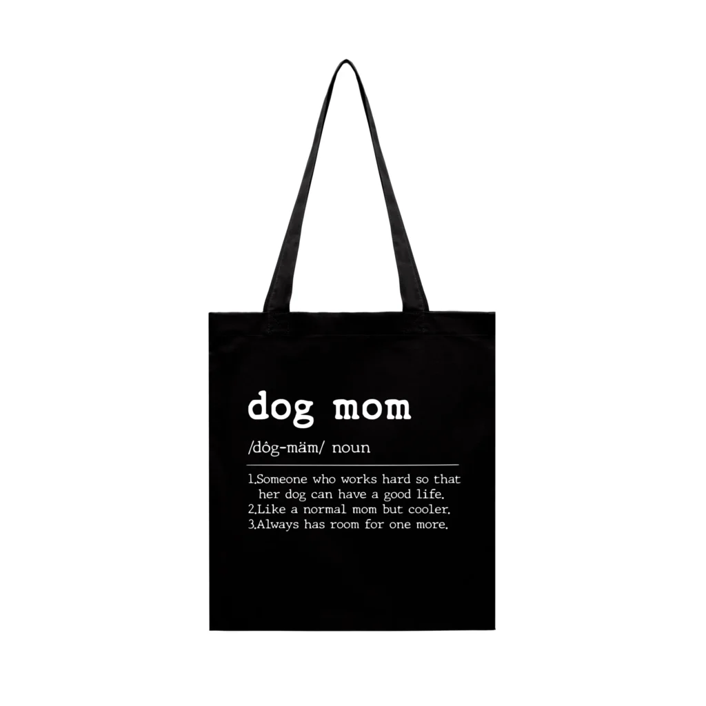 Tote Bag Dog Mom