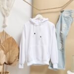 Hoodie branco para personalização