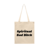 Tote Bag Spiritual Bad Bitch