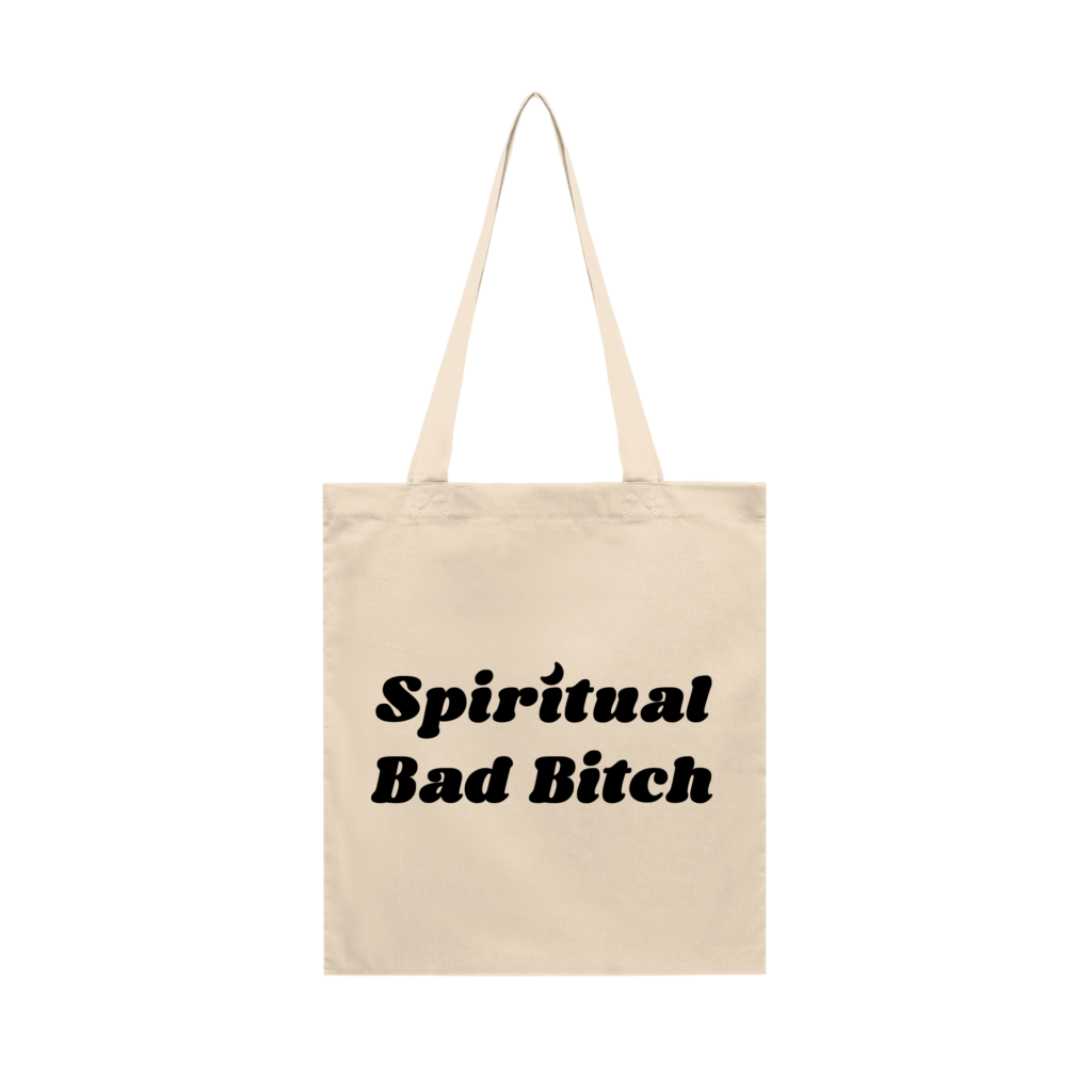 Tote Bag Spiritual Bad Bitch