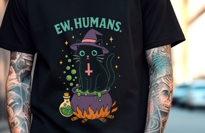 T-shirt Ewww Humans